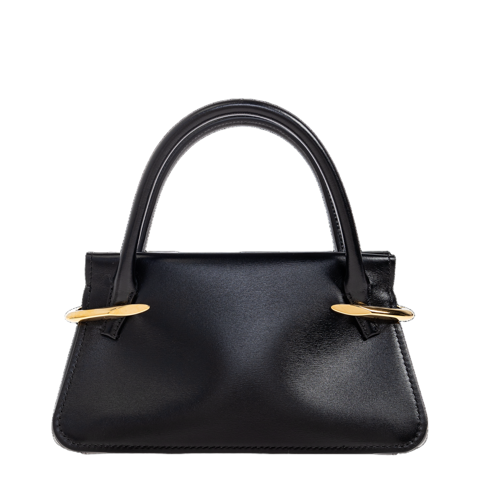 Pinch Mini Handbag Leather Black - Image 3
