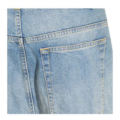 Light Blue Cotton Jeans - Image 7