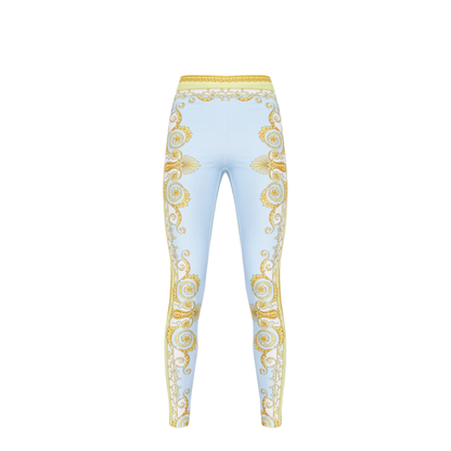 Baroque-Print Leggings - Image 1