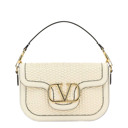 Ivory Leather Alltime Shoulder Bag - Image 3