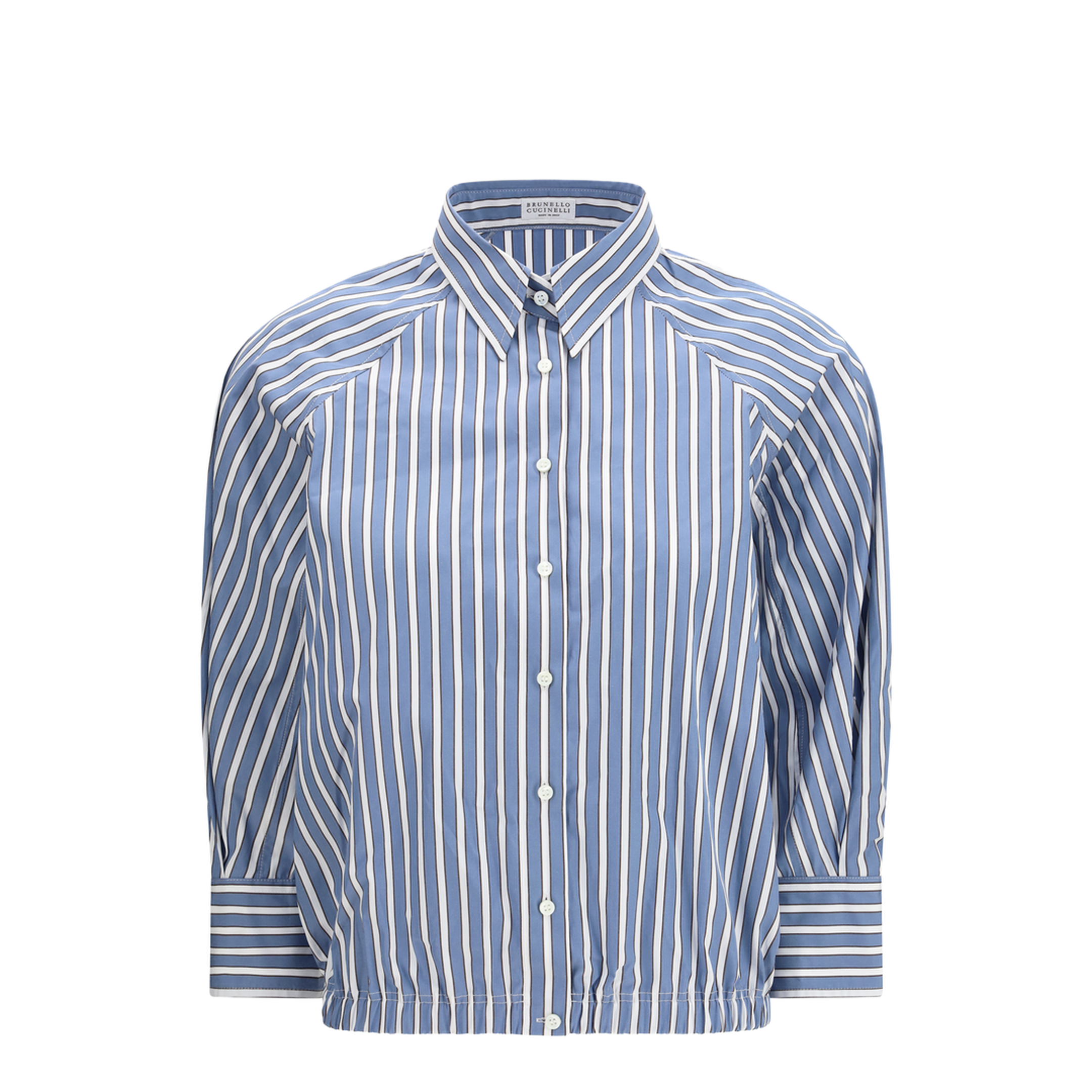 Shadow Stripe Poplin Shirt - Image 1