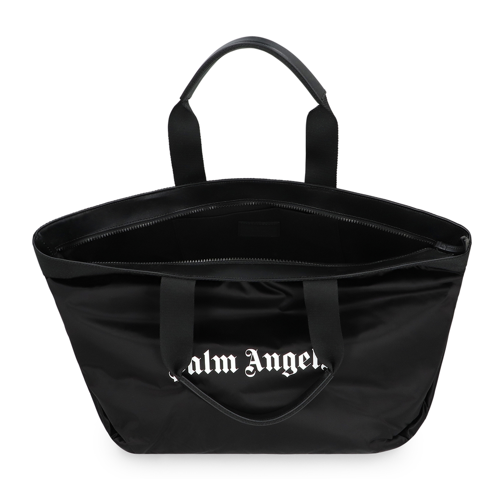 Nylon Classic Logo Large Tote Bag Black - Image 5