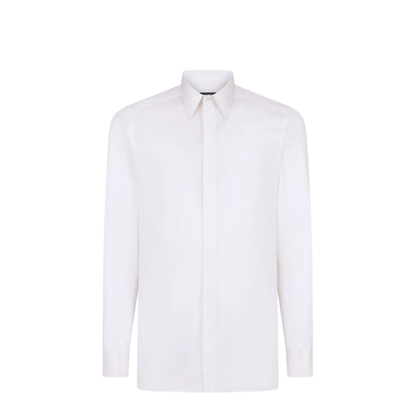 Cotton And Silk Classic Fit Shirt - Image 1