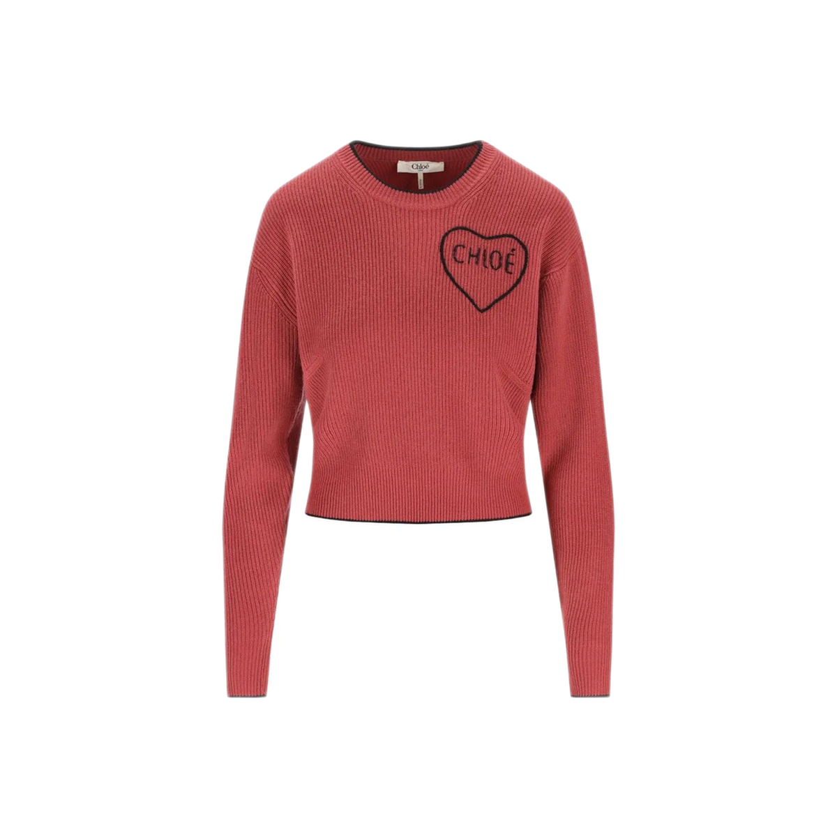 Crew-Neck Sweater With Logo - Image 1