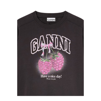 Raspberry Cotton Sweatshirt - Image 2