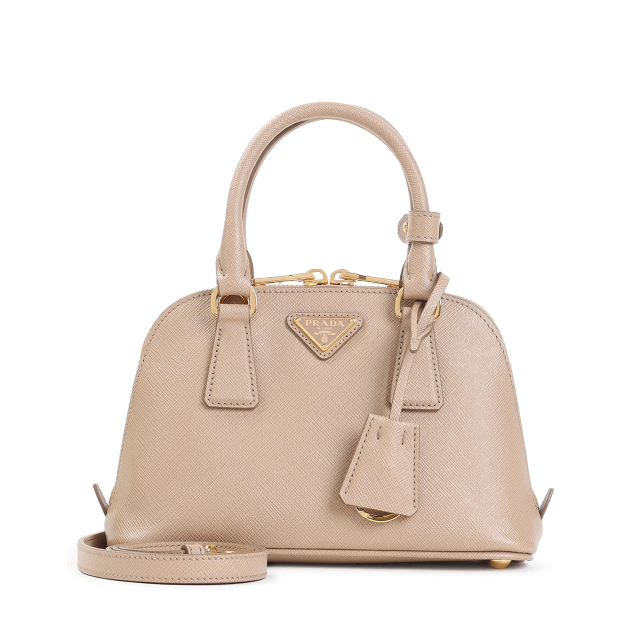 Promenade Mini Calfskin Handbag - Cameo - Image 5