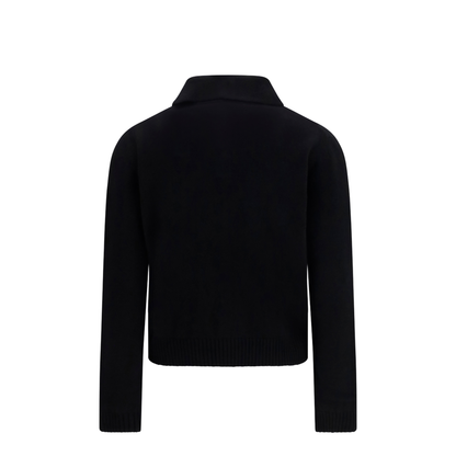 Wool and Cashmere Polo Sweater - Image 2