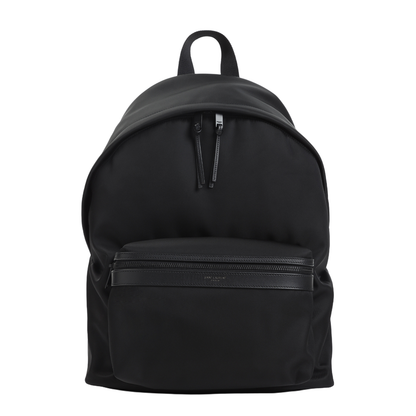 City Leather Backpack - Black - Image 2