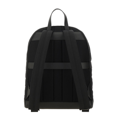 Backpack with Buckles Hooks Black - Image 2