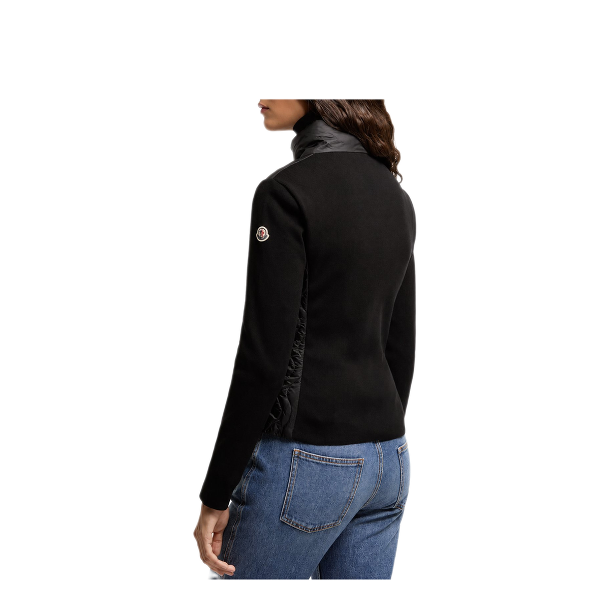 Quilted Zip-Up Cardigan - Image 4