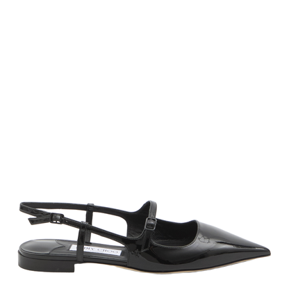 Flat Shoes in Black - Image 1