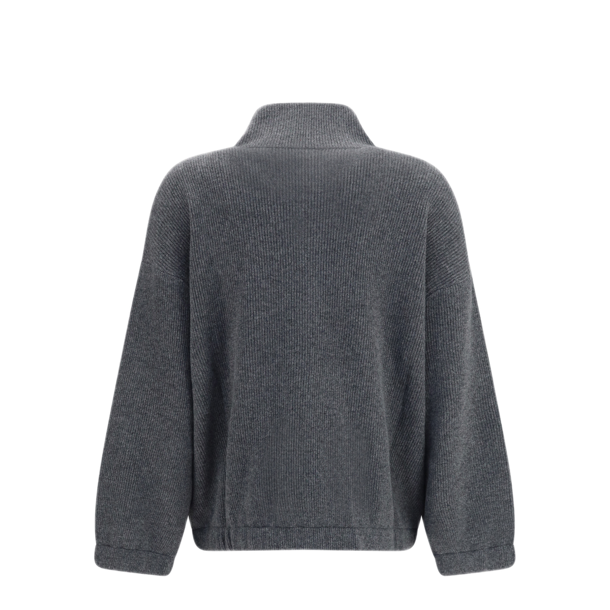 Cashmere Half Zip Sweater - Image 2