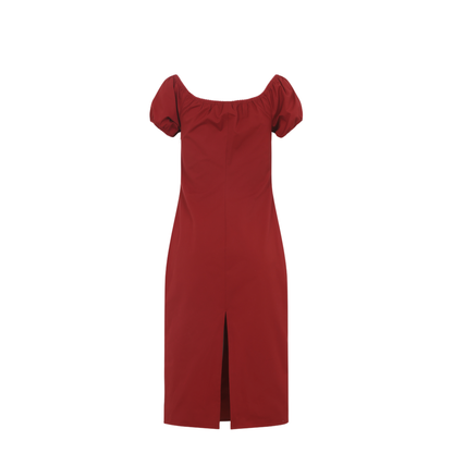 Cotton Midi Dress - Image 4