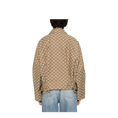 Canvas Bomber Jacket - Image 3
