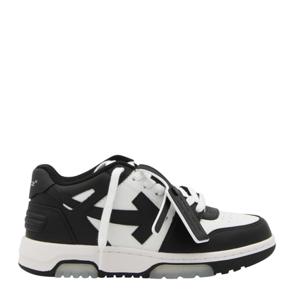 Out Of Office Leather Sneakers - Black - Image 5