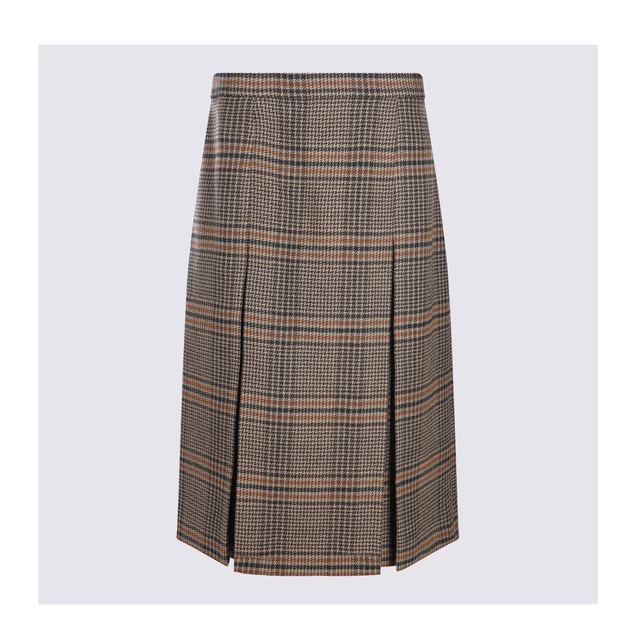 Wool and Cashmere Midi Skirt - Image 2