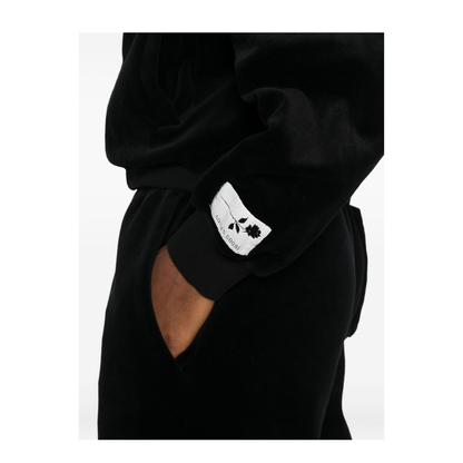 Zip-up Hoodie - Black - Image 4