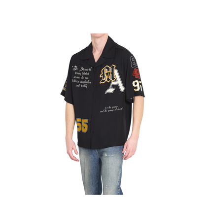 Varsity Patch Oversized Shirt - Image 2