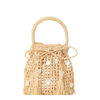 Rafia Bucket Bag - Image 3