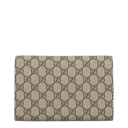 Dionysus Canvas Wallet On Chain - Beige - Image 2