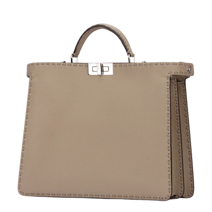 Peekaboo ISeeU Medium
Grey Leather Bag - Image 2