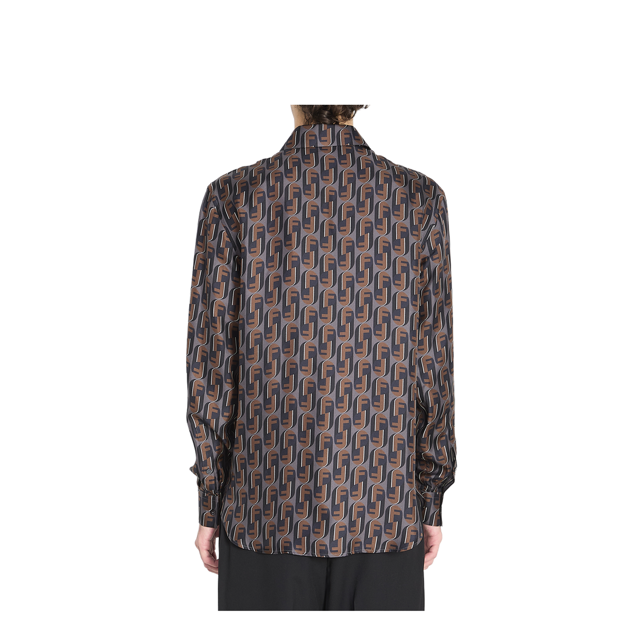 Printed Silk Shirt - Image 4