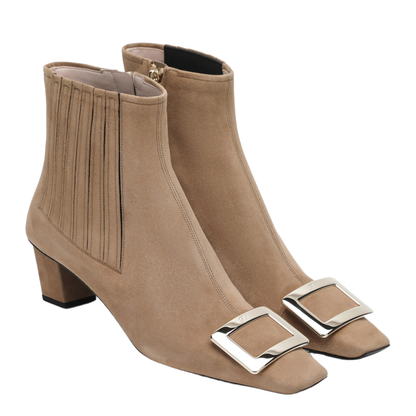 Belle Vivier suede ankle boots - Image 2