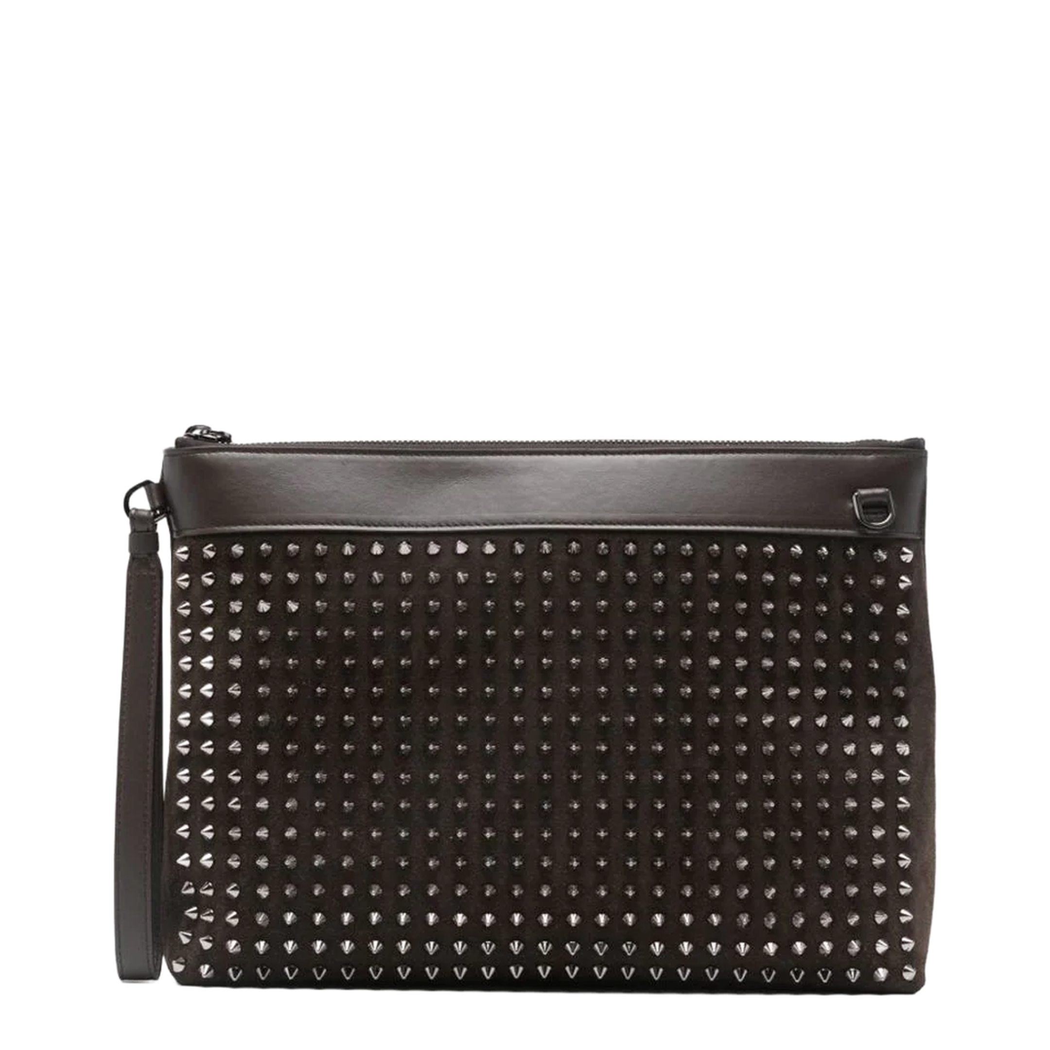 Funky Pouch Reversed Calf Leather and Spikes - Image 1
