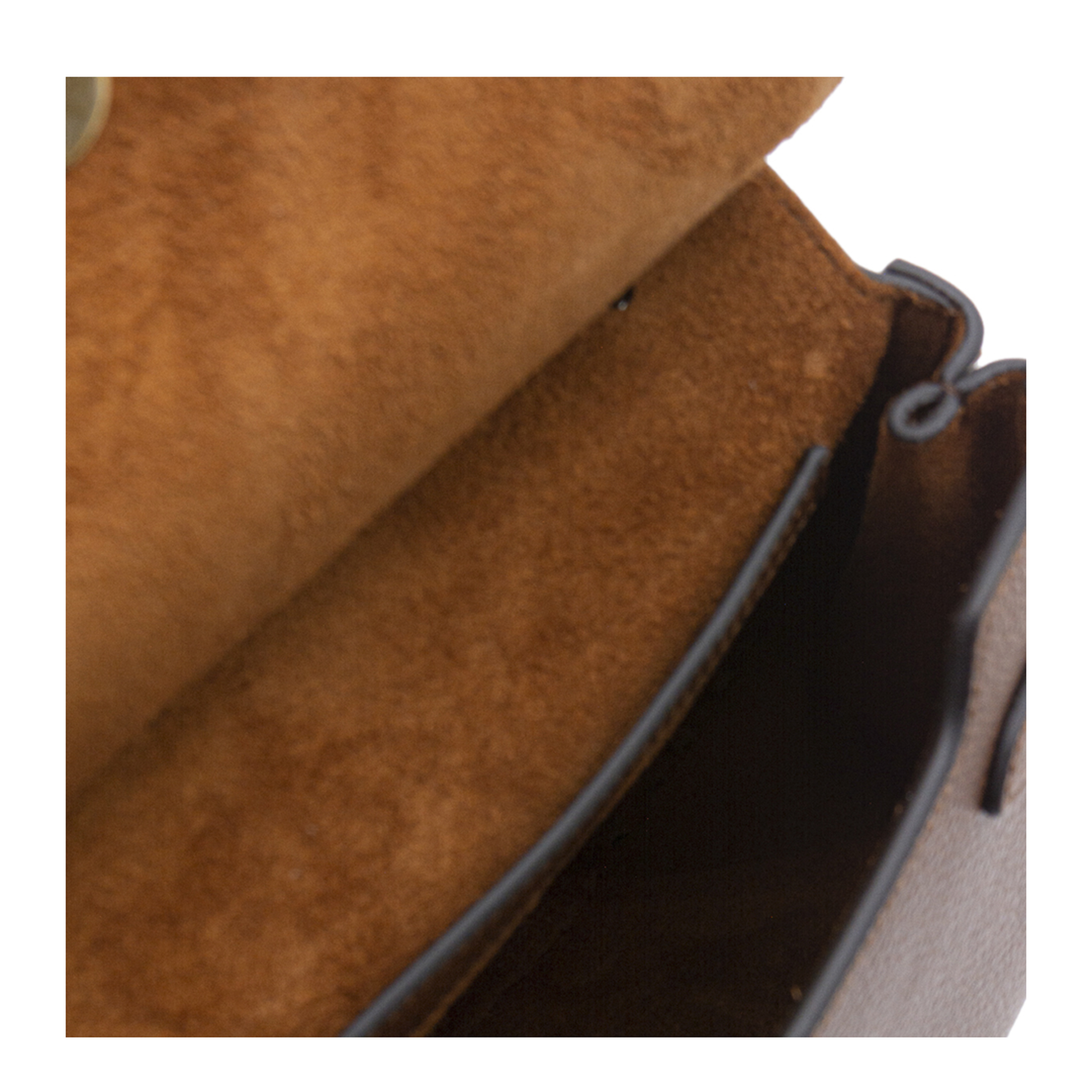 Amberley Small Classic Grain Satchel - Oak Two-Tone - Image 5