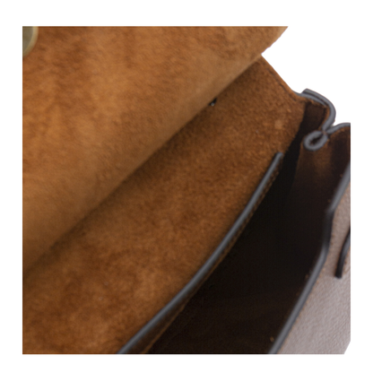 Amberley Small Classic Grain Satchel - Oak Two-Tone - Image 5