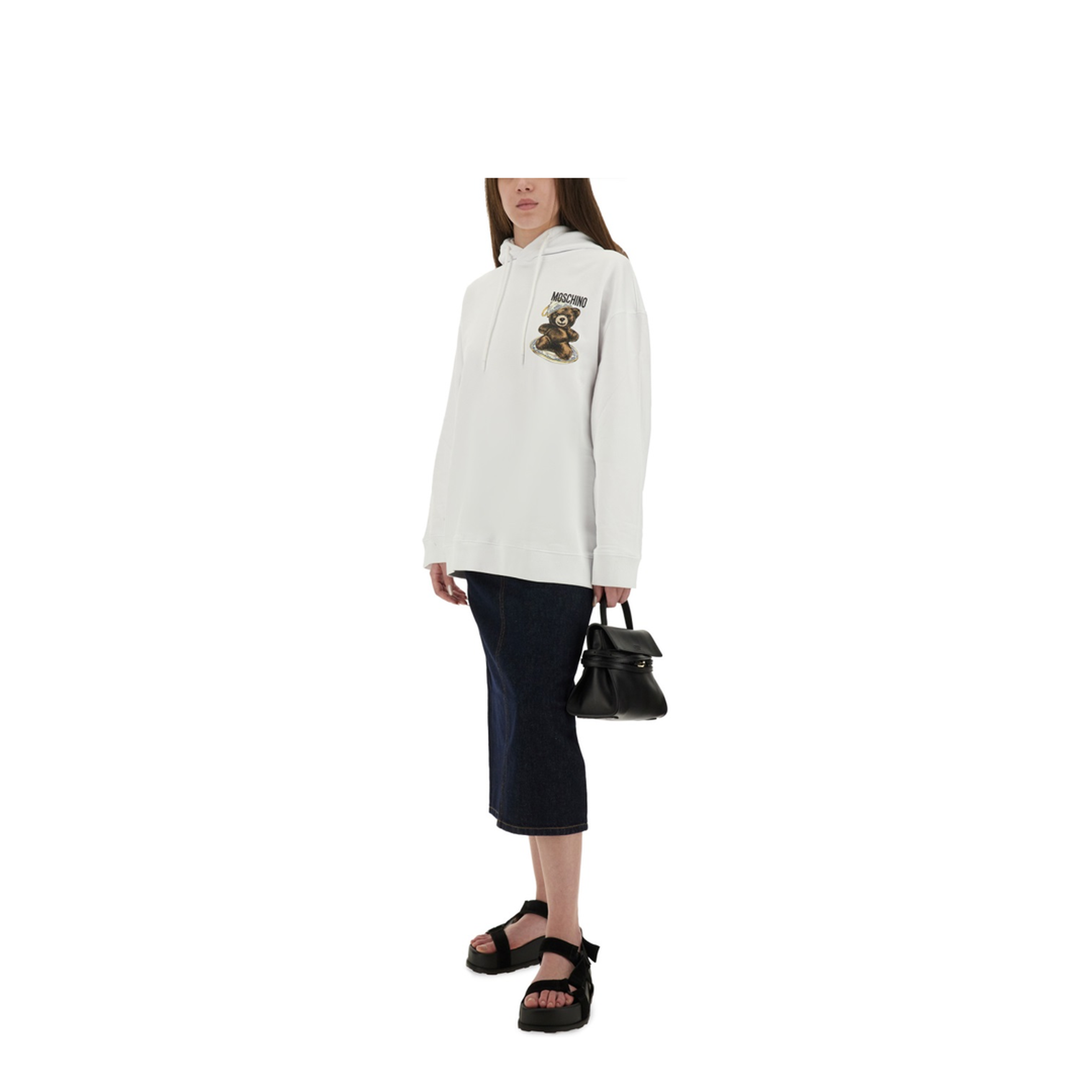 Sweatshirt with Teddy Print - Image 2