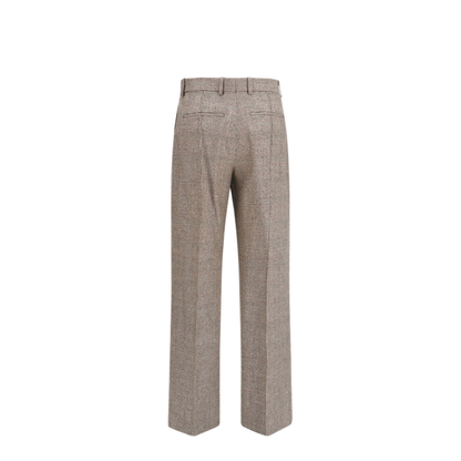 Tailored Linen And Wool Blend Pants - Image 2
