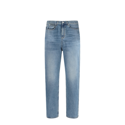Slim-fit Pants in Certified Cotton Denim - Image 1