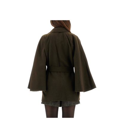 Coat "Verna" in Black - Image 3