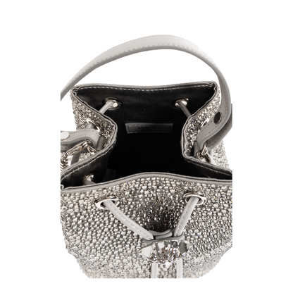 La Medusa Mini Calfskin Bucket Bag - Nero - Image 5