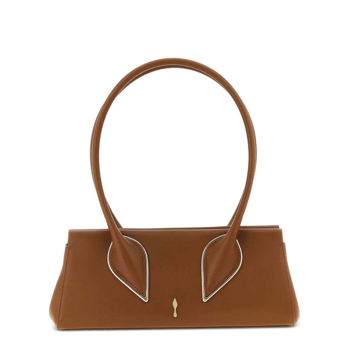 Venus Calf Leather Shoulder Bag - Cuoio - Image 1