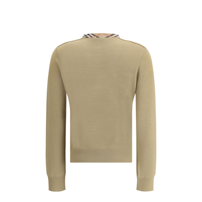 Beige Wool Sweater - Image 2