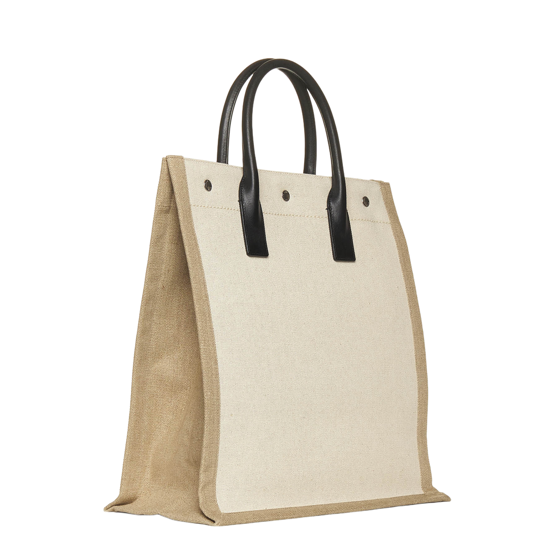 Rive Gauche North/South Canvas Tote - LINBLANC - Image 2