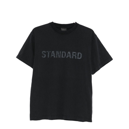 Standard T-Shirt Regular Fit in Black Faded - Image 1