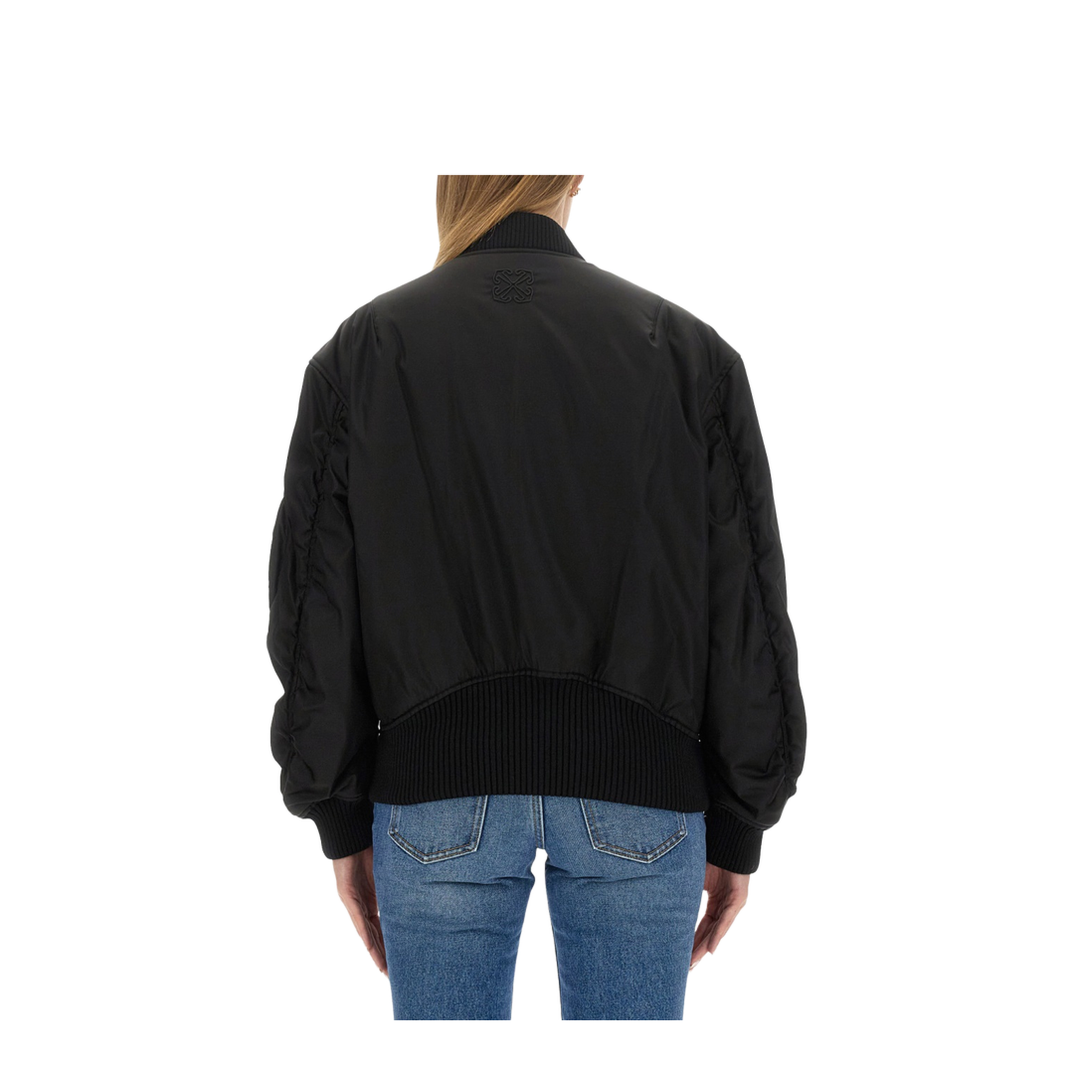 Nylon Bomber Jacket - Image 3