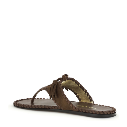 Thong Sandals With Tassels - Image 3