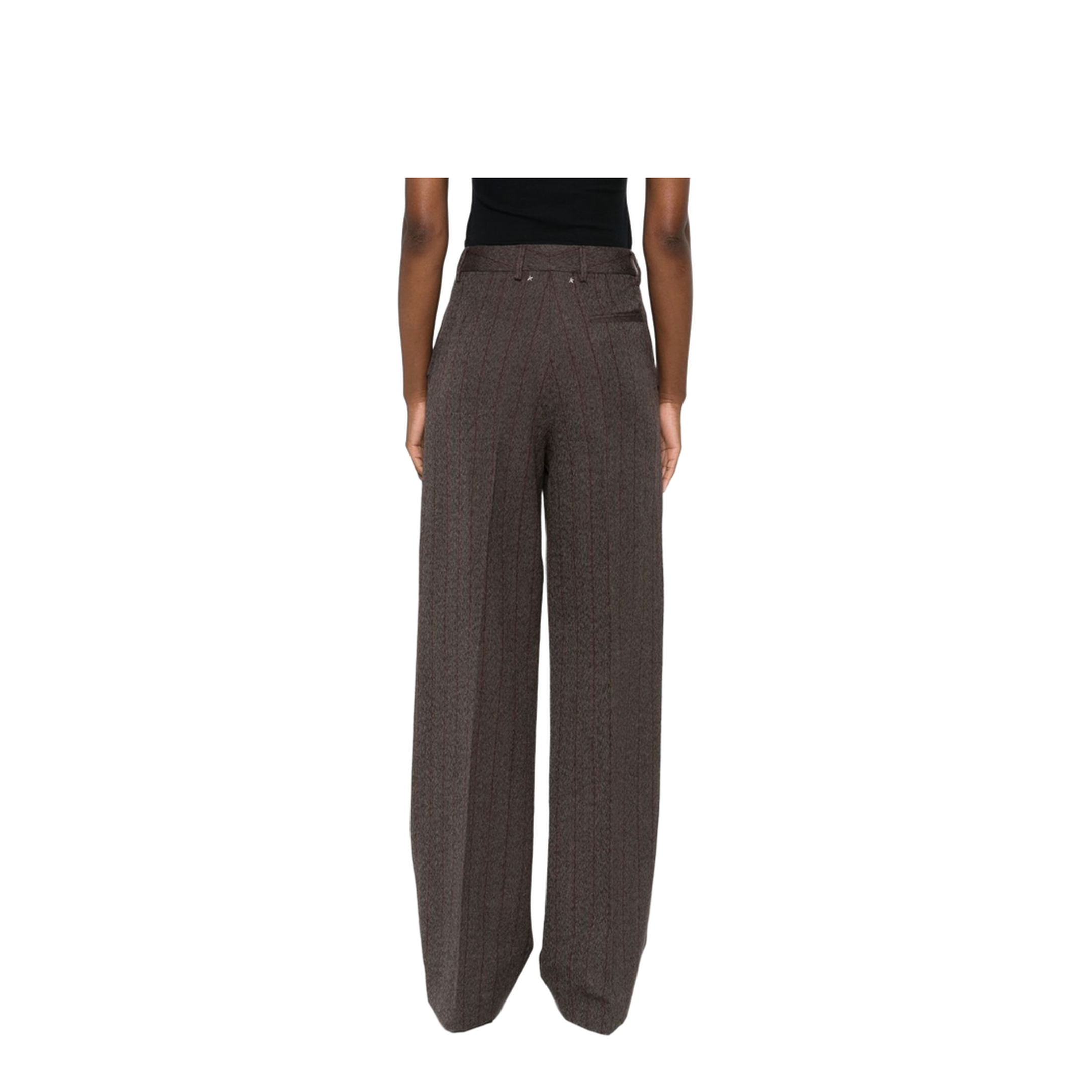 Pinstripe Trousers - Image 4