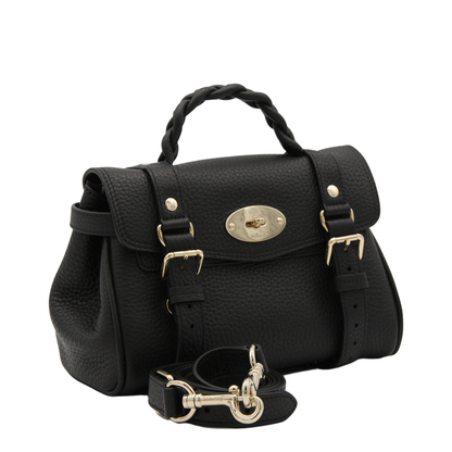 Alexa Mini Grainy Leather Bag - Image 4