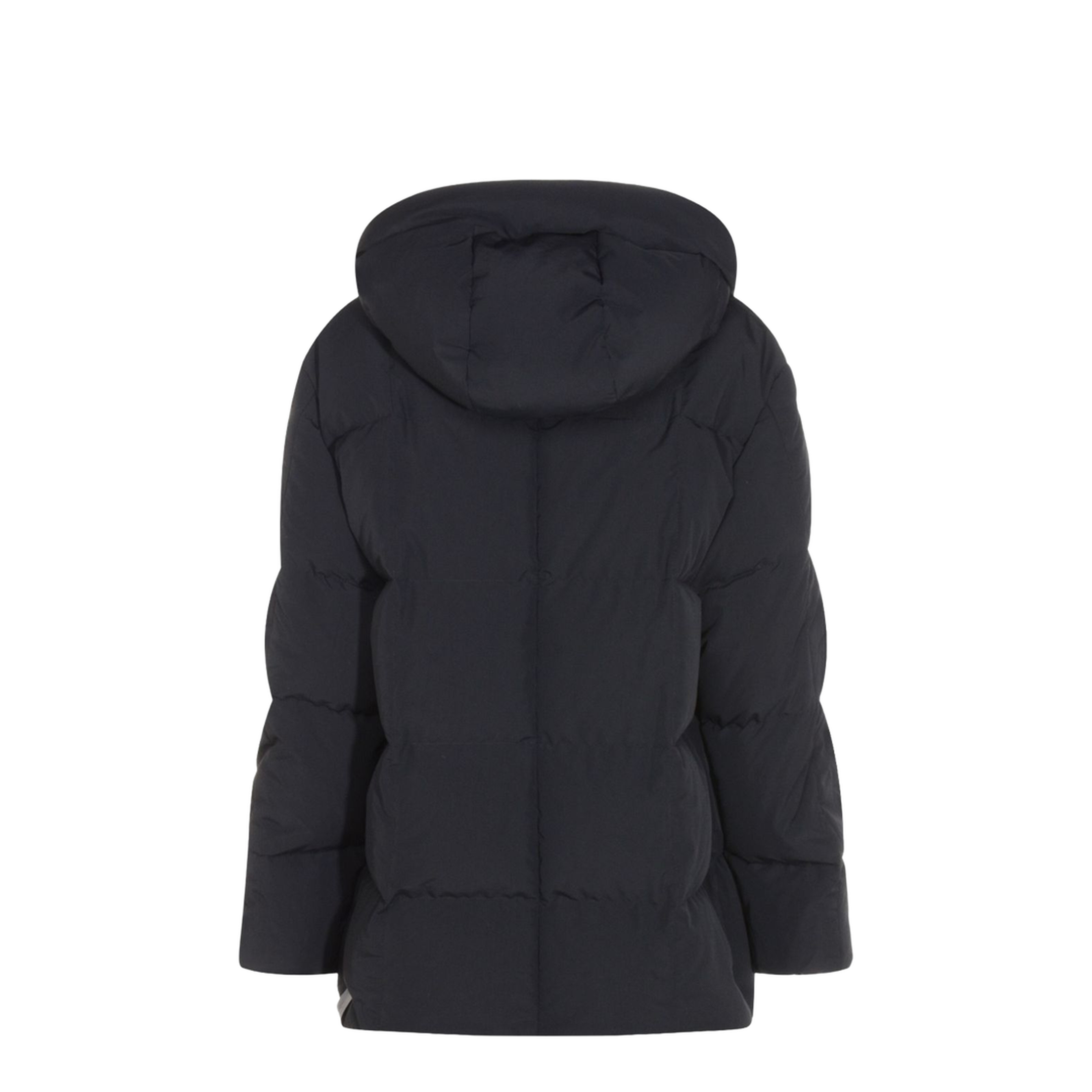 Quilted Coat Black - Image 3