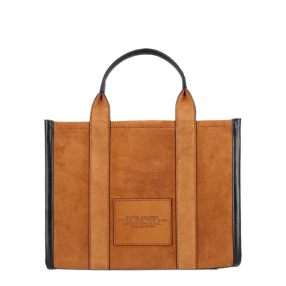Medium Suede Tote - Copper Tan - Image 3
