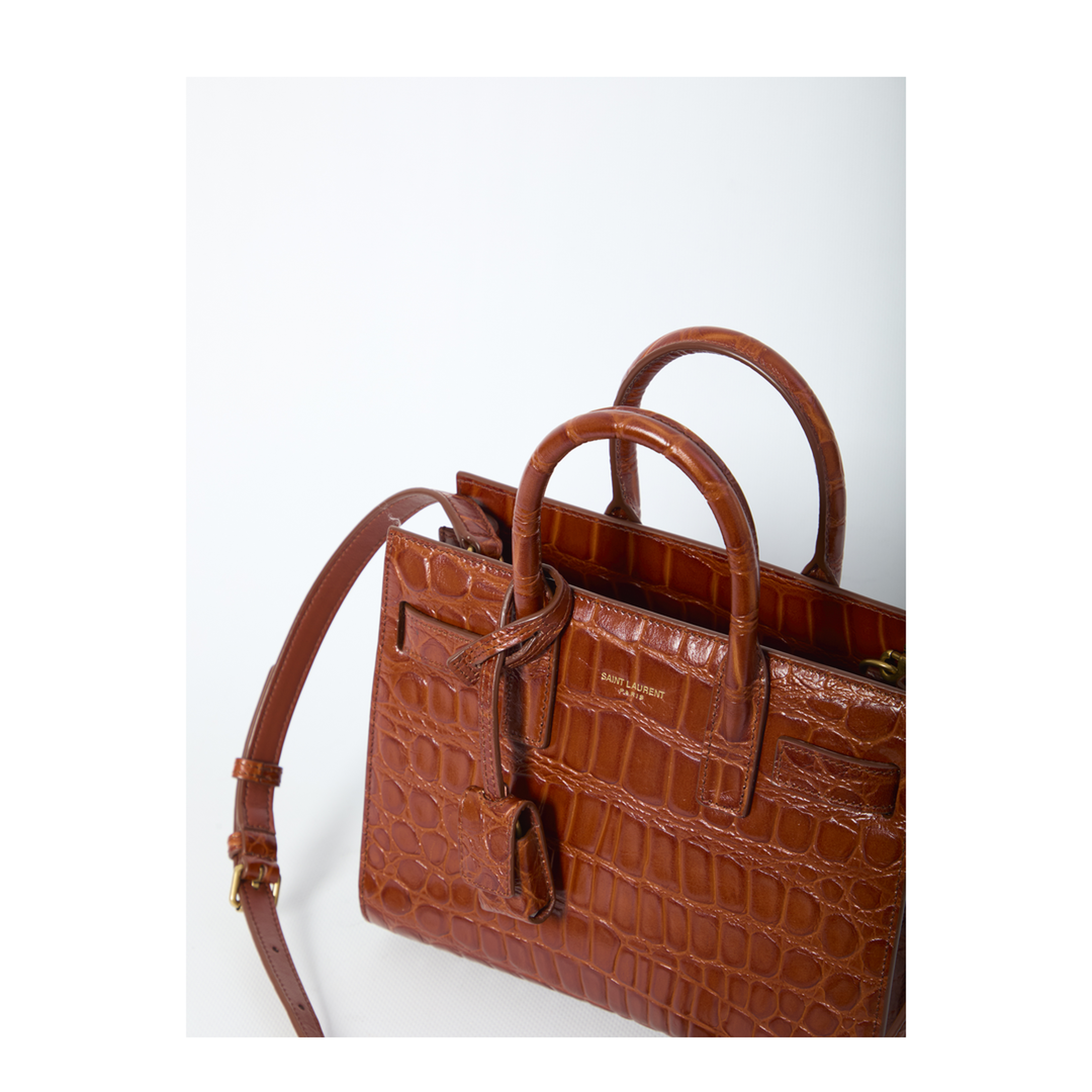 Sac De Jour Nano Crocodile Bag - Image 4