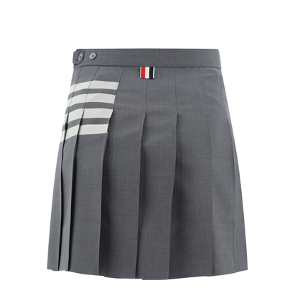 Wool Mini Skirt - Image 3
