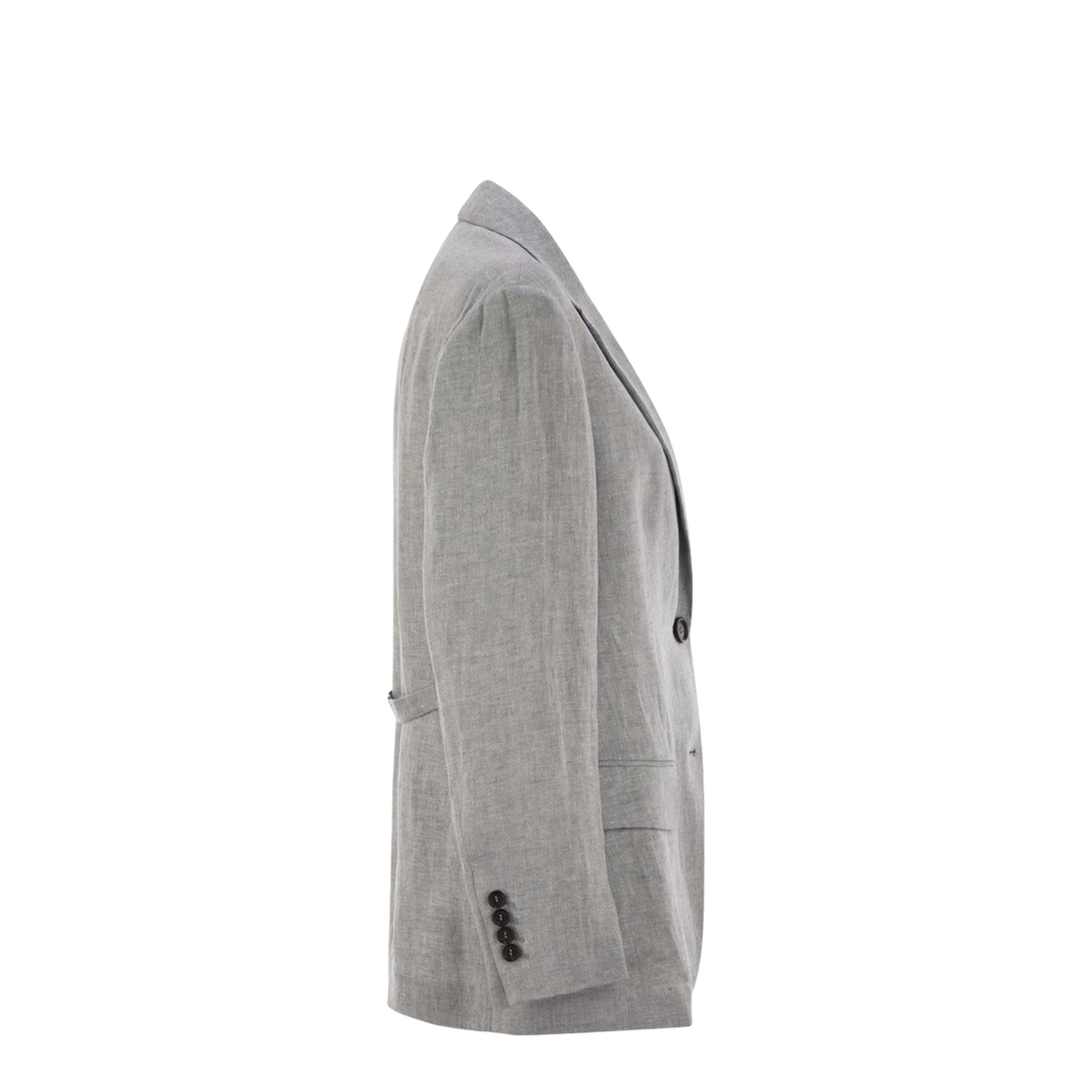 Sparkling Linen Canvas Jacket - Image 2