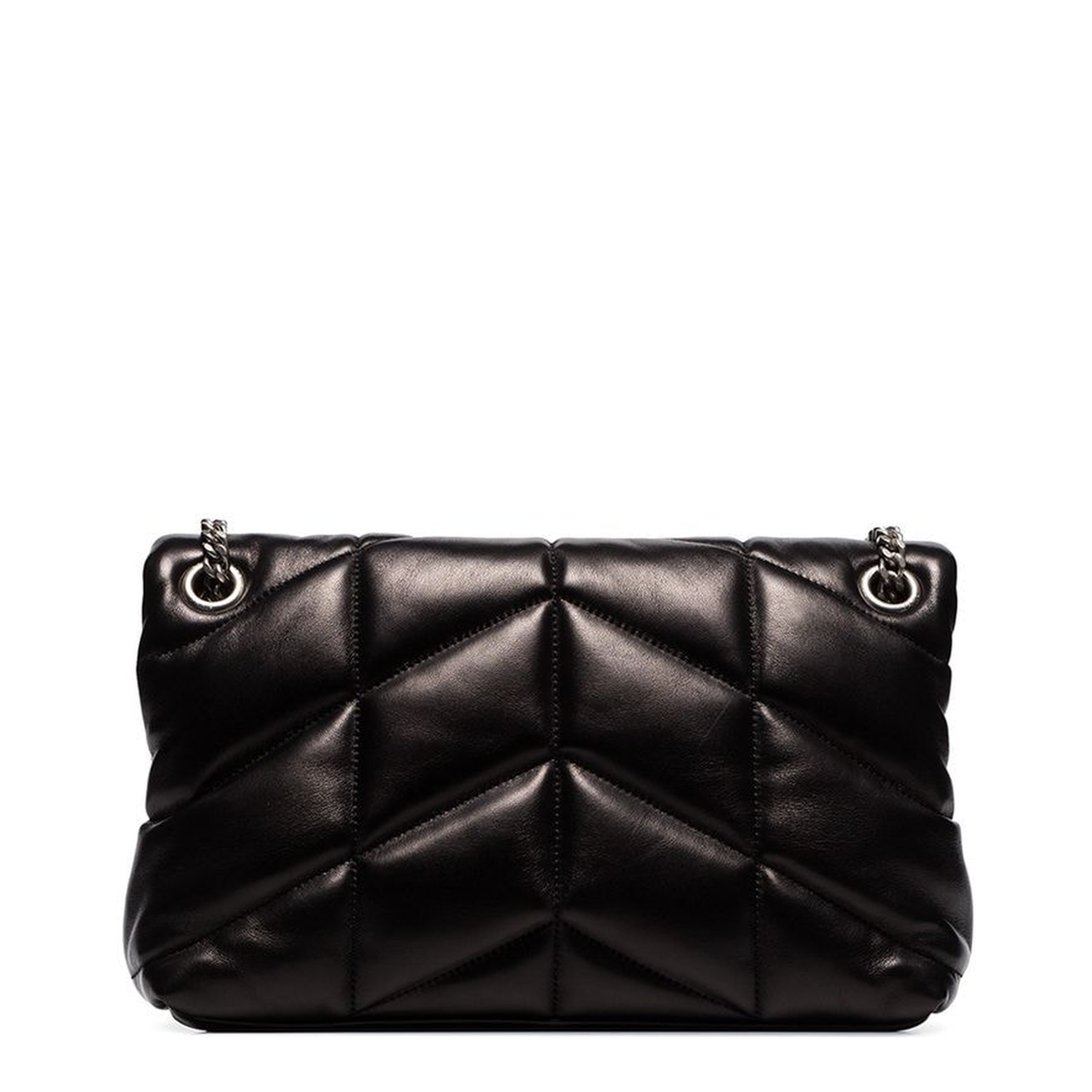 Puffer Small Nappa leather Shoulder Bags - Black - Image 3