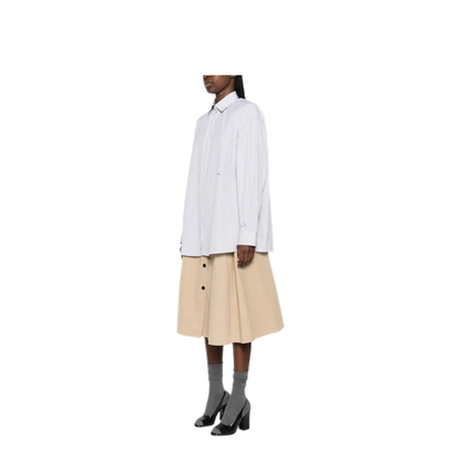 Double-Stripe Cotton Poplin Shirt - Image 2